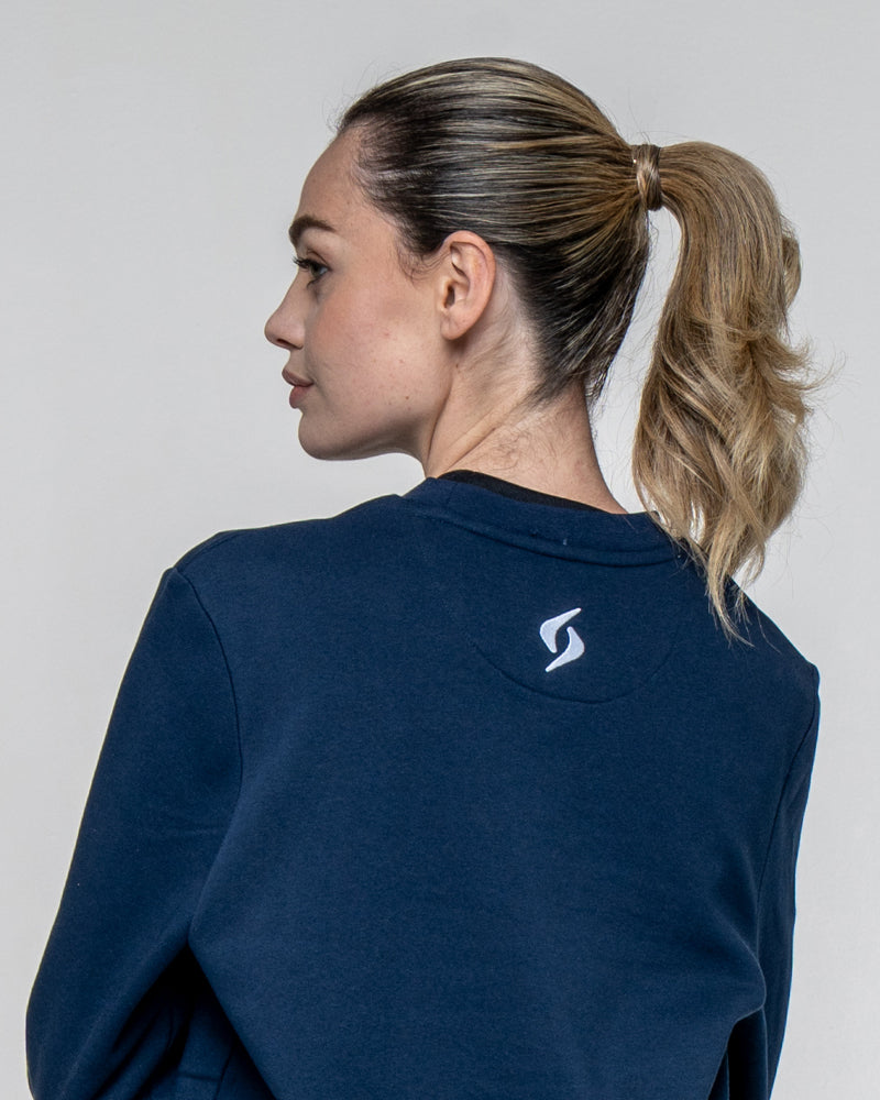 Sweatshirt Marinblå Unisex