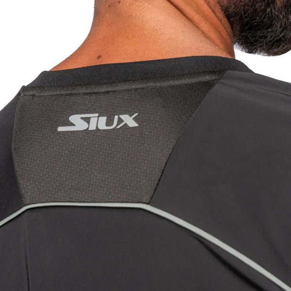 Siux Män Match 2024 Svart T-shirt - Bild 4