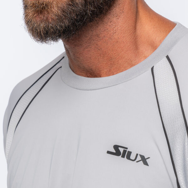 Siux T-Shirt Match Man 2024 Grå - Bild 5